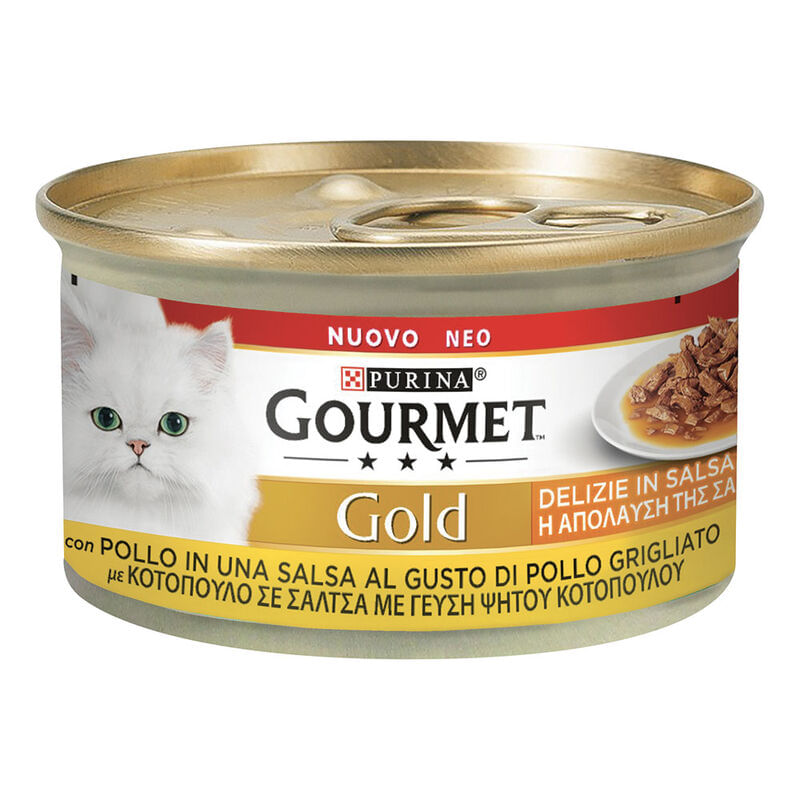 Gourmet Gold 85gr Delizie con Pollo in Salsa Gourmet Gold 85gr Delizie con Pollo in Salsa